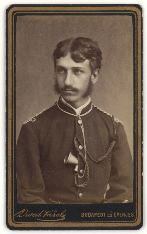 Károly Divald – Muž v uniforme 