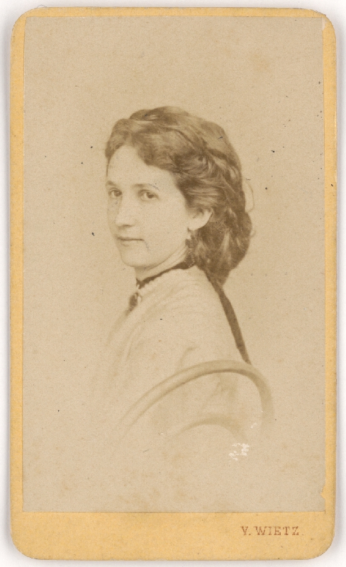 Viliam Wietz – Portrét šľachtičnej Fanny von Boróczy 