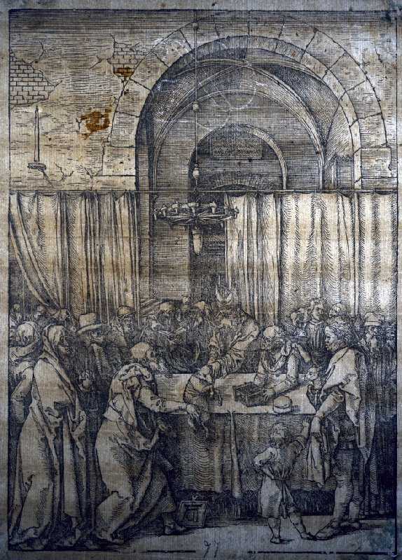 Albrecht Dürer – Obetovanie v chráme 