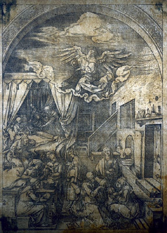 Albrecht Dürer – Narodenie Márie 