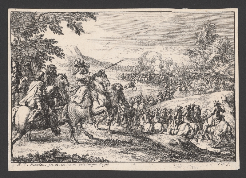 Jan van Huchtenburgh – Bitka 