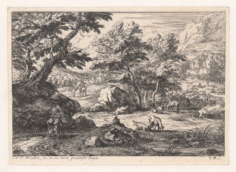 Jan van Huchtenburgh – Krajina 