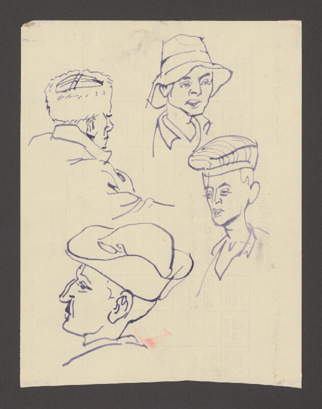 Jozef Fedora – Portrait Studies from the Concentration Camp 