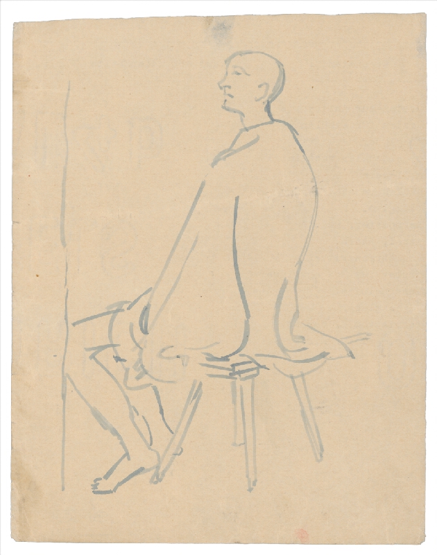 Jozef Fedora – Sediaci muž na lavici 