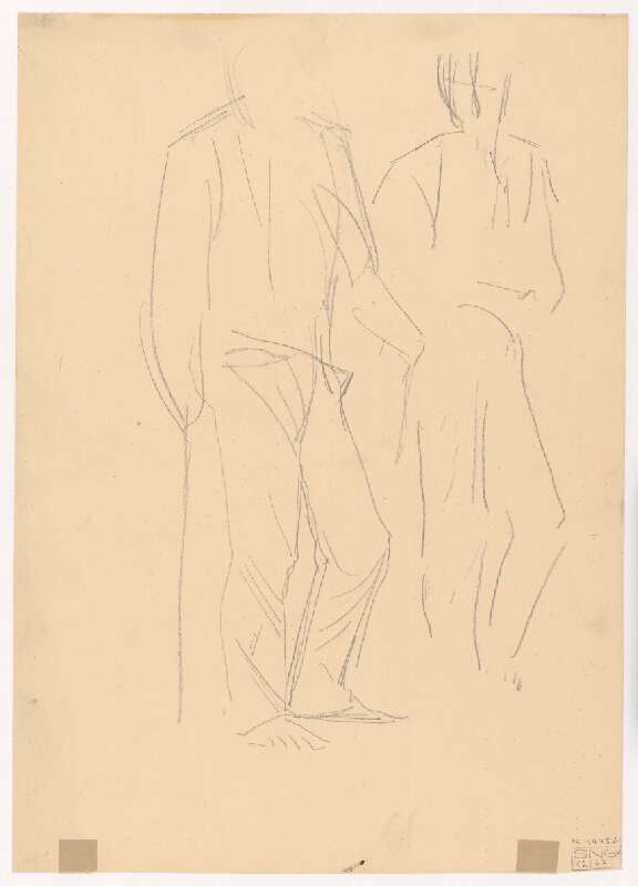 Ladislav Mednyánszky – Štúdia troch dedinských žien s nošami na chrbte. 