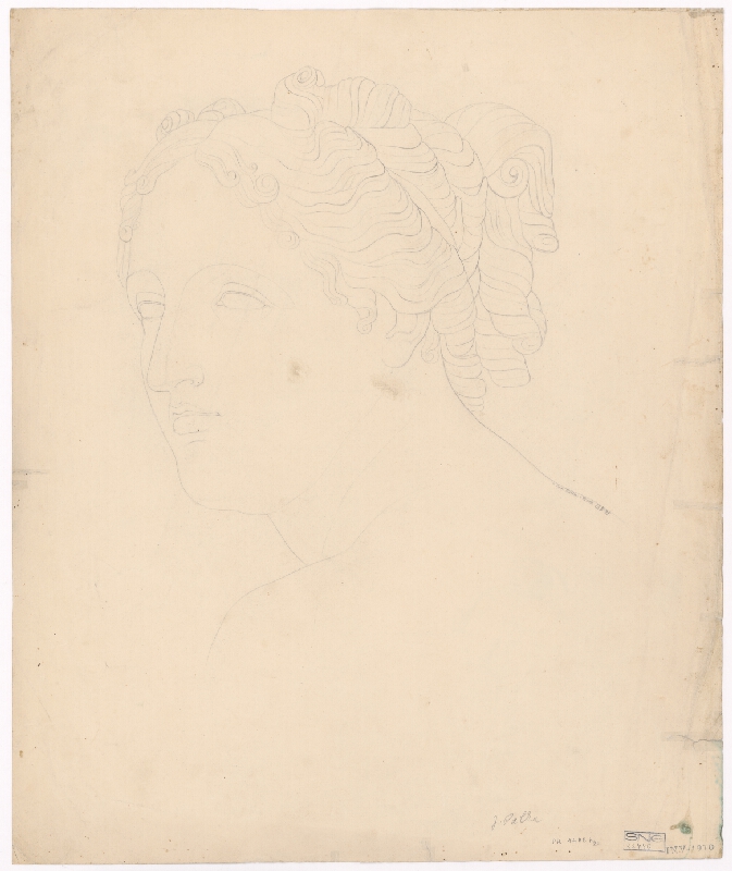 Ján Pálka – Head of a Woman According to Antique Cast 