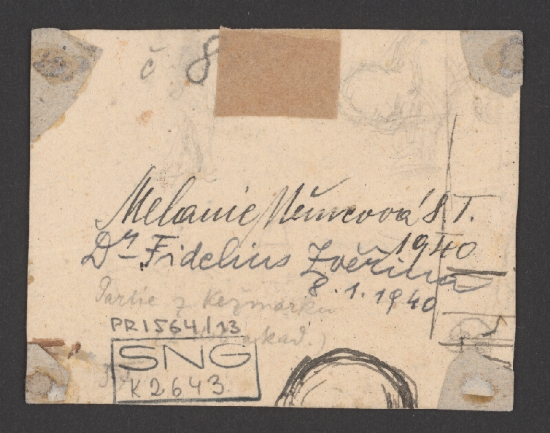 František Zvěřina – Motív z Kežmarku 