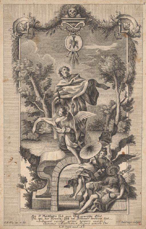 Johann Christoph Steinberger, Gottfried Bernhard Götz – Apoteóza Svätého Mateja 