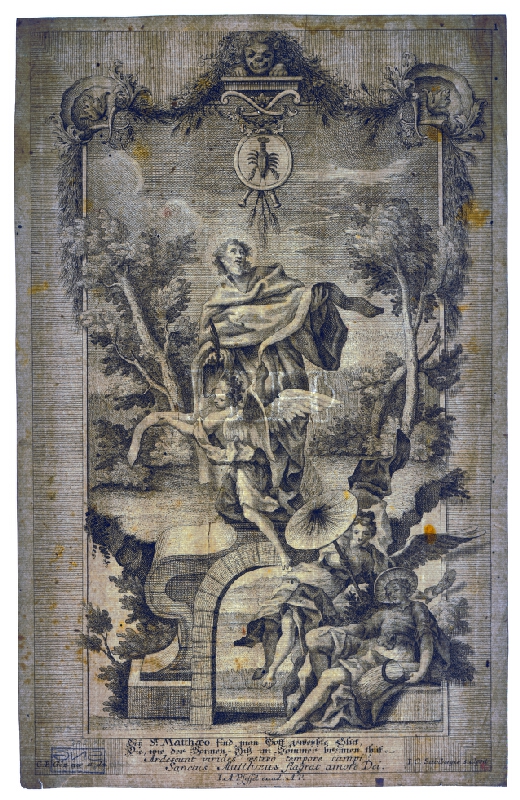Johann Christoph Steinberger, Gottfried Bernhard Götz – Apoteóza Svätého Mateja 