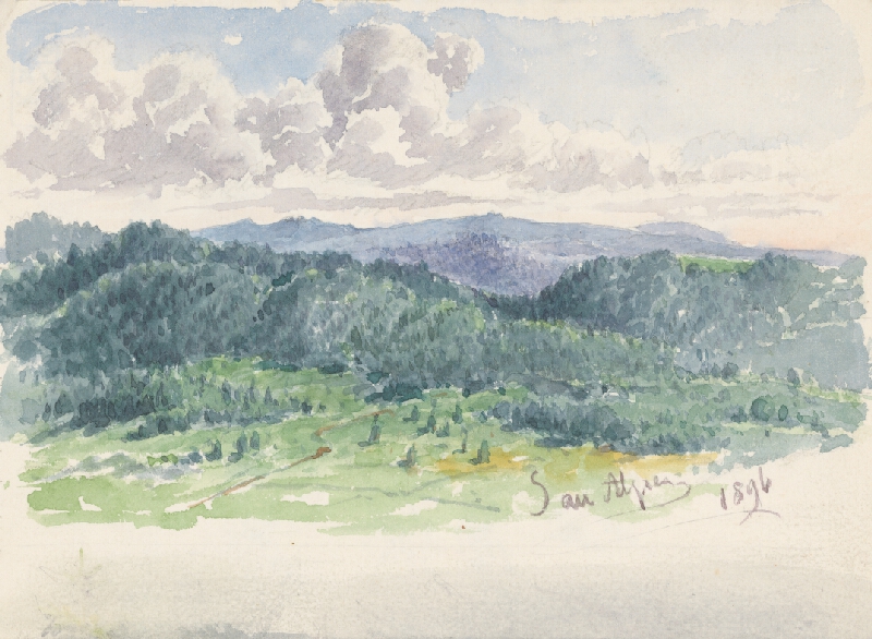 Friedrich Carl von Scheidlin – Horská krajina 