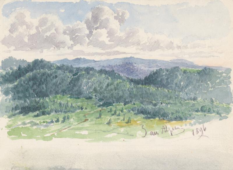 Friedrich Carl von Scheidlin – Mountain Landscape 
