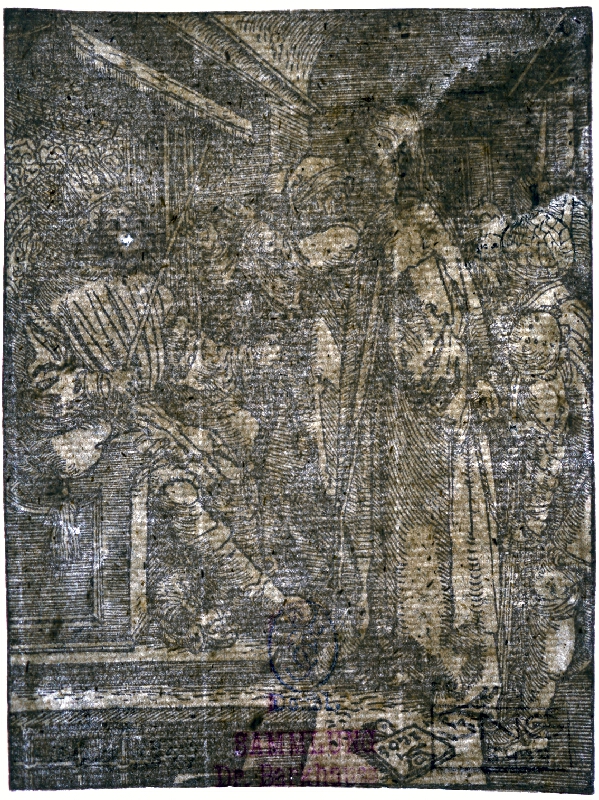 Johann Mommard – Kristus pred Herodesom podľa Dürera 