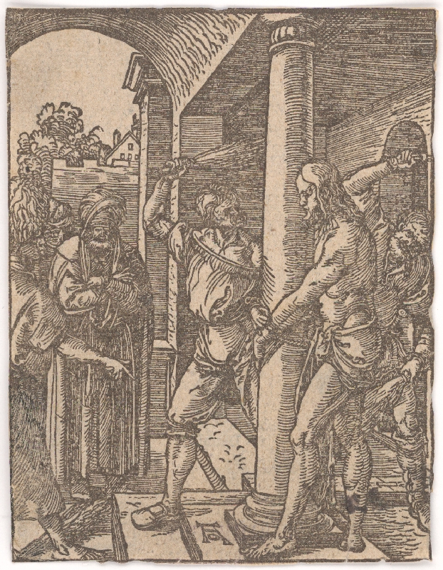 Johann Mommard – A.Dürer:Bičovanie-kópia 