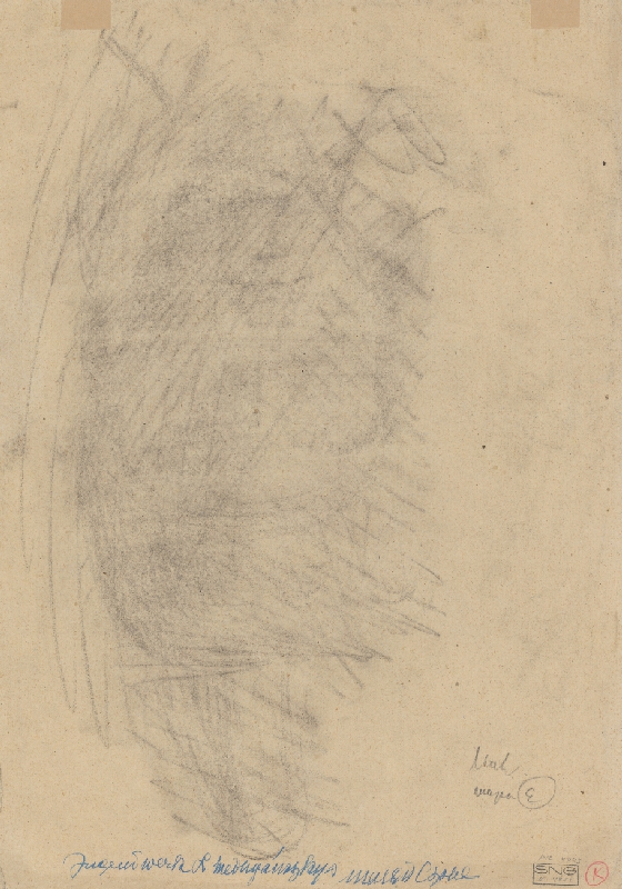 Ladislav Mednyánszky – Hlava mladého muža v prilbe 