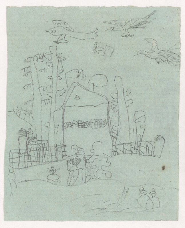 Ladislav Mednyánszky – Príchod hostí na letné sídlo 