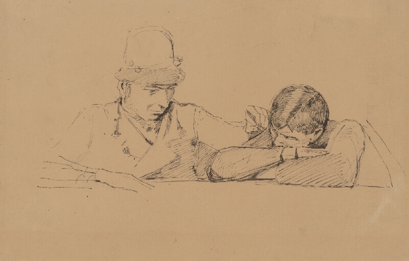 Ladislav Mednyánszky – Škádliaci sa mládenci 