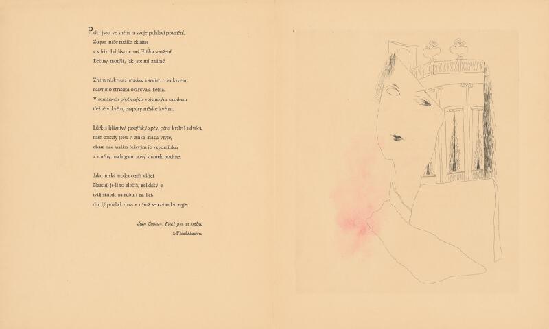 Josef Šíma – Jean Cocteau 