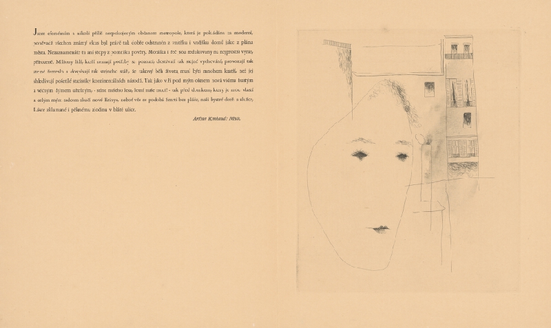 Josef Šíma – Arthur Rimbaud 