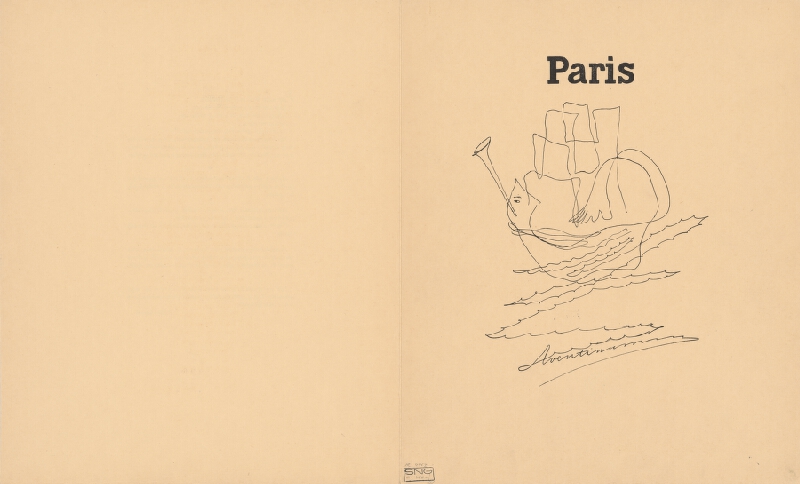 Josef Šíma – Paris - úvod  