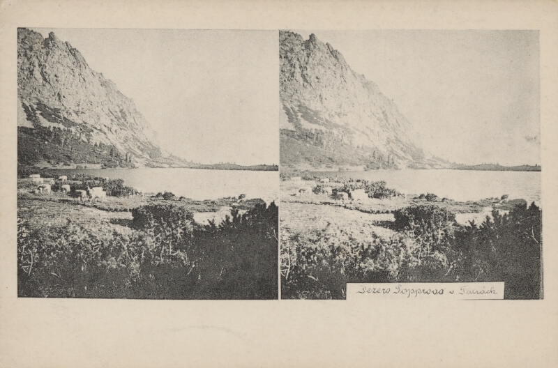 František Krátký – Tatry. Popradské pleso 