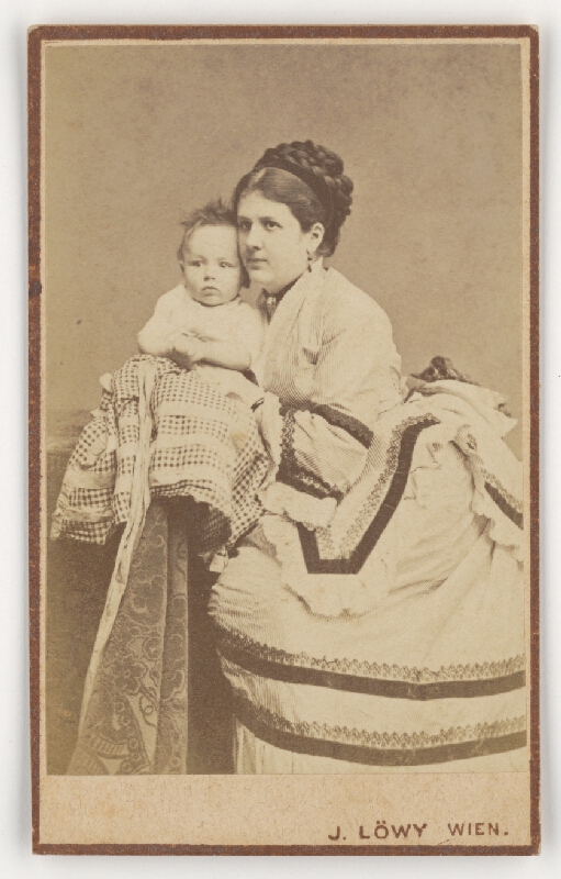 Jozef Löwy – Portrét matky s dieťaťom 