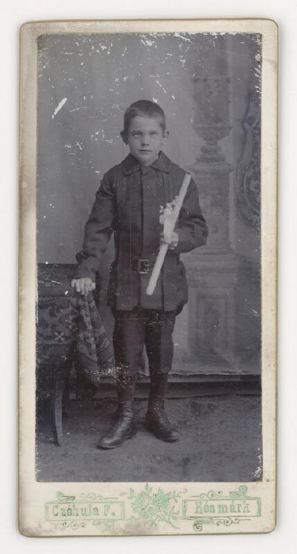 Ferencz Czéhula – Portrét chlapca pri sv. prijímaní 