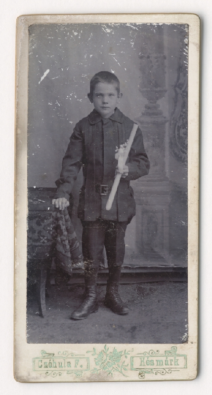 Ferencz Czéhula – Portrét chlapca pri sv. prijímaní 