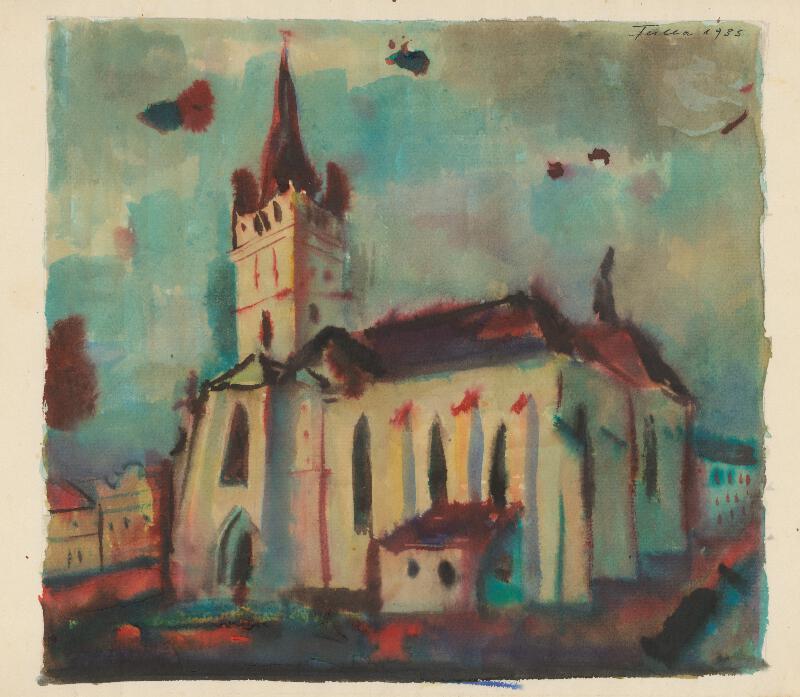 Ľudovít Fulla – Prešovský kostol 