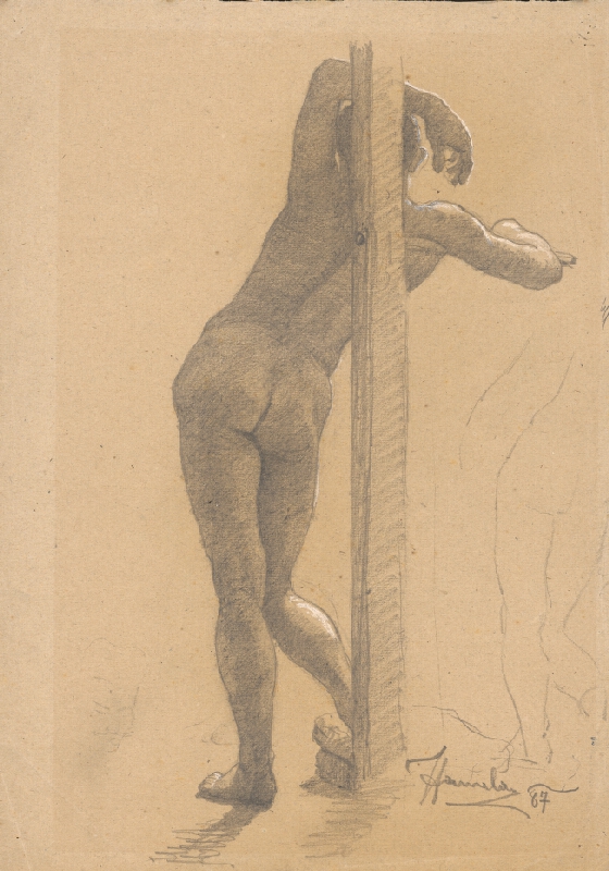 Jozef Hanula – Opretý model 