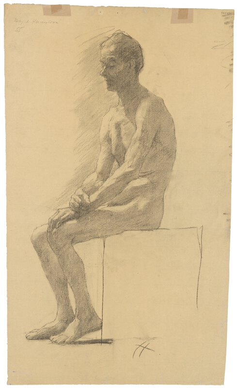 Jozef Hanula – Sediaci starec I. 