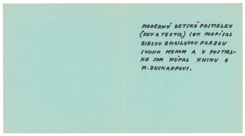 Július Koller – Univerzálno-kultúrna futurologická operácia: Apolinére Enameled  