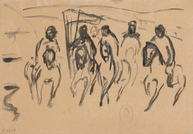 Nadežda Udaľcova – Outside the House 