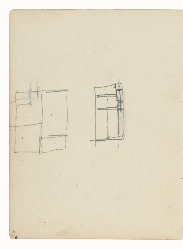 Ivan Žabota – Skicár 1-21 listov 