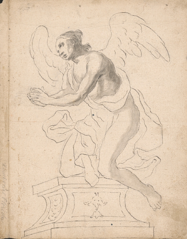 Florián Klimkovič ml. – Kneeling Angel on a Baroque Pedestal 