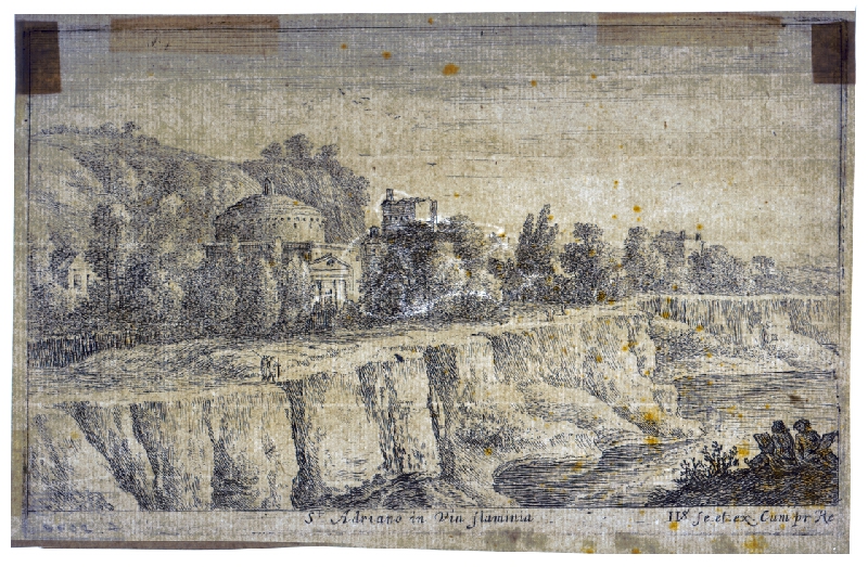 Herman van Swanevelt – St.Adrians in Via Flaminia 