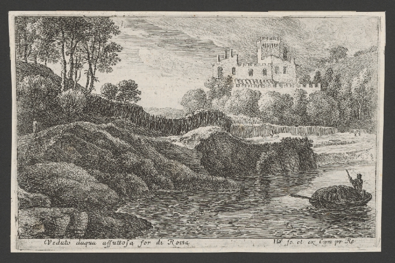 Herman van Swanevelt – Veduto daqua assutosa for di Roma 