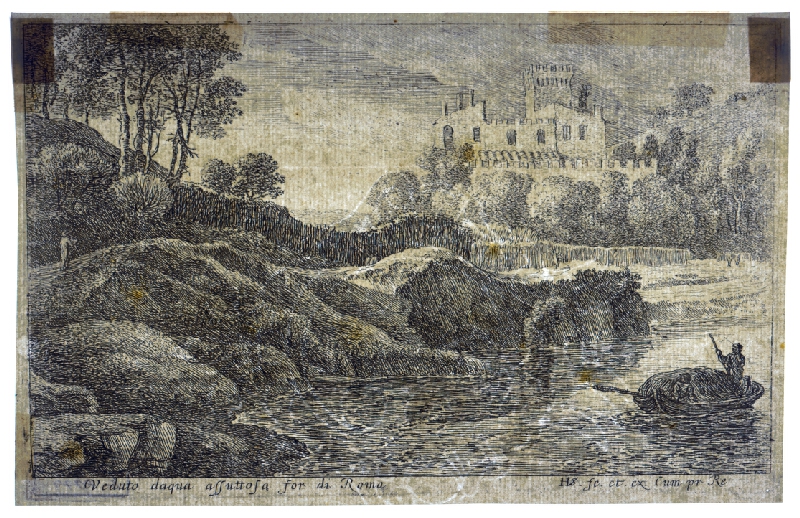 Herman van Swanevelt – Veduto daqua assutosa for di Roma 