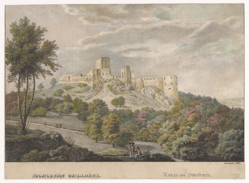 Jozef Anton Lántz – Smolenice (Zrúcaniny Smolenického hradu) 