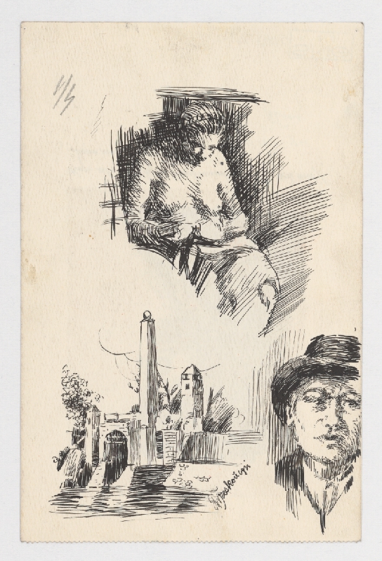 Ladislav Treskoň – Podobizeň podľa Rembrandta 