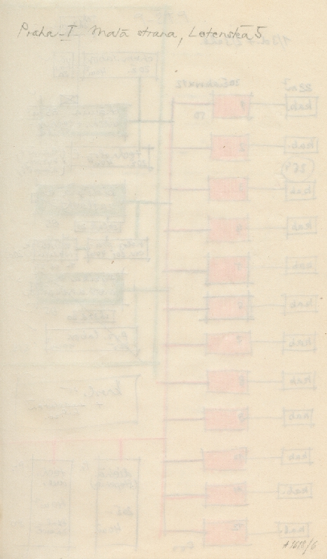 Vladimír Dedeček – Vysoká škola poľnohospodárska v Nitre. Skicár. Piaty list. 