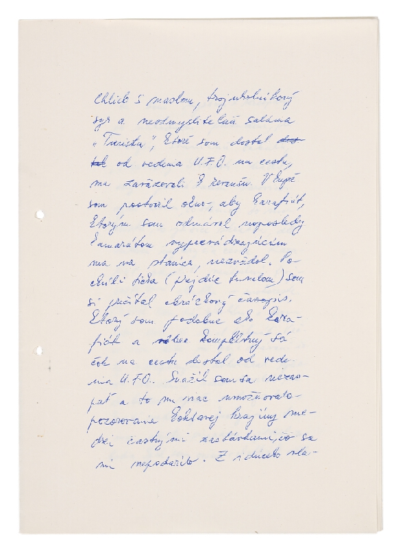 Igor Peter Meluzin – Dvojstránka U.F.O.Kroniky (86) 