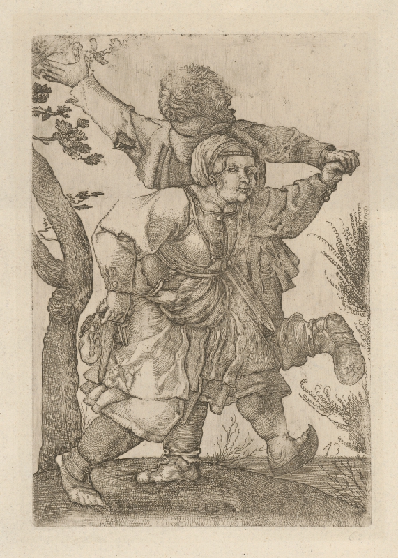 Daniel Hopfer – Tančiaci sedliacky pár 