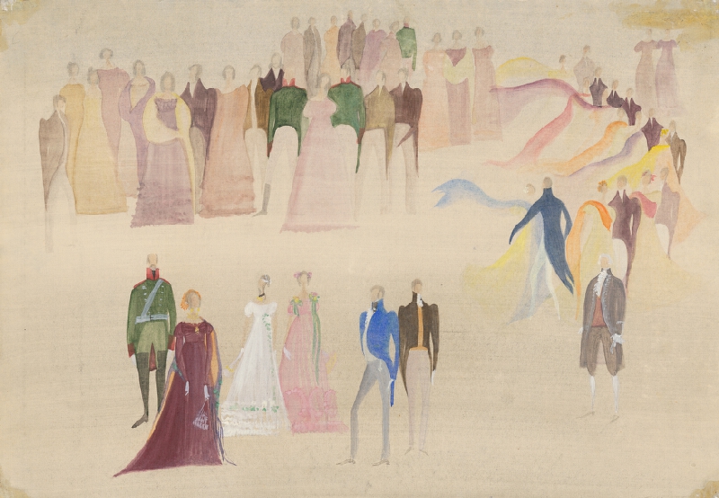 Piotr Iľjič Čajkovskij: Eugen Onegin II., 1961, Divadlo Jozefa Gregora Tajovského, Banská Bystrica, réžia: Karol Hájek.