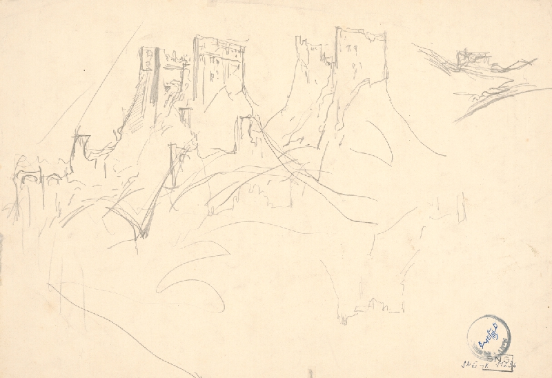 Ladislav Mednyánszky – Figurálne náčrty 49. 