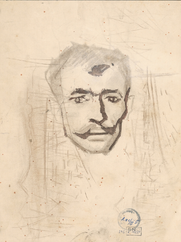 Ladislav Mednyánszky – Figurálne náčrty 52. 