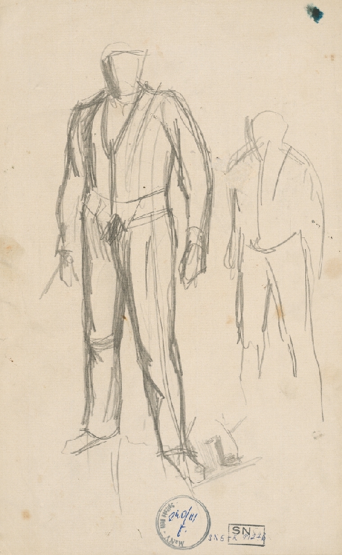Ladislav Mednyánszky – Figurálne štúdie 89. 