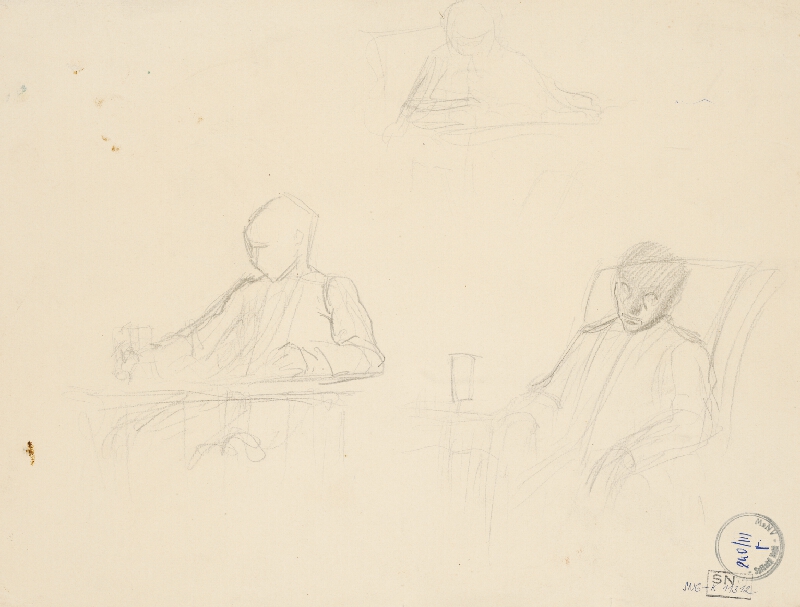 Ladislav Mednyánszky – Figurálne štúdie 125. 