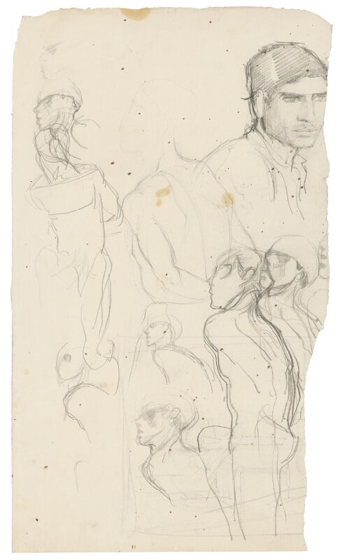 Ladislav Mednyánszky – Figurálne štúdie 129. 
