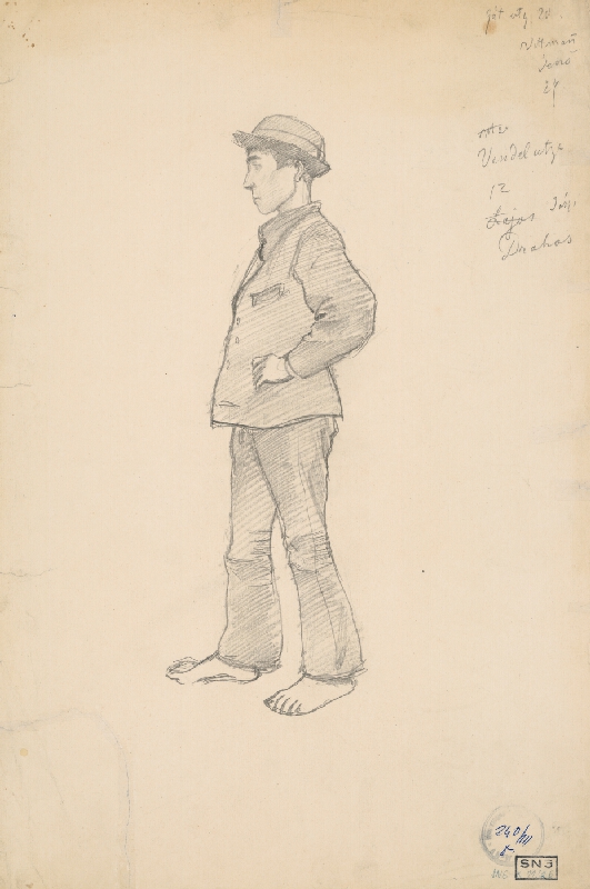 Ladislav Mednyánszky – Figurálne štúdie 139. 