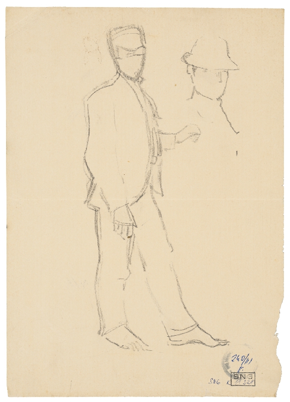 Ladislav Mednyánszky – Figurálne štúdie 141. 